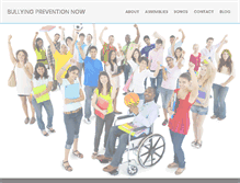 Tablet Screenshot of bullyingpreventionnow.com